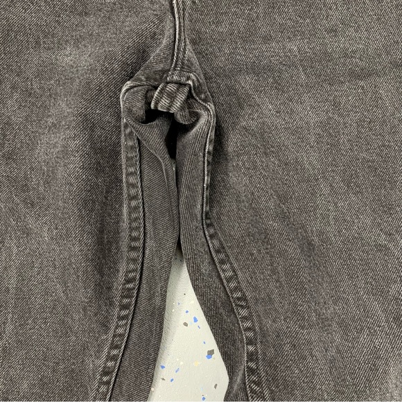 Vintage 80s Gitano Black Denim Jeans High Waist Tapered Leg 12 Petite 31"x29" - Picture 3 of 12